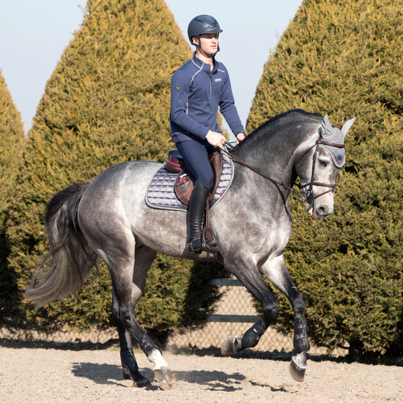 LeMieux Loire Fly Hood - Grey-1